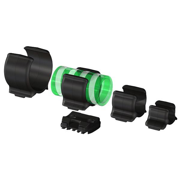 Black Saddle Clip - 5 Pack