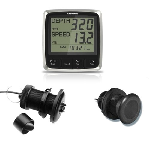 i50 Tridata Pack, with P120 & P319 Speed/Temp/Depth Through Hull Transducers