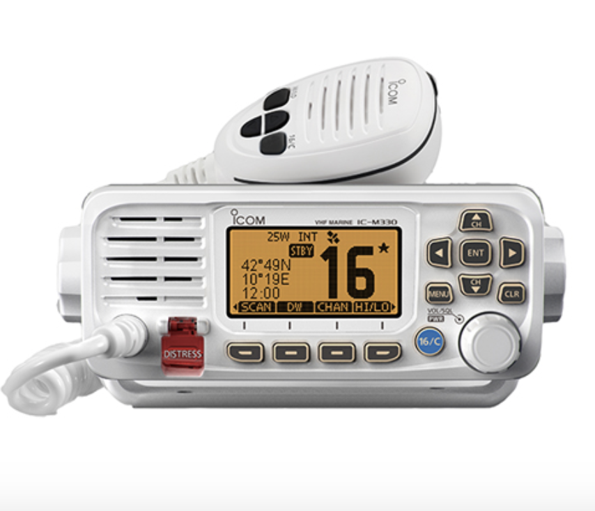 Ultra Compact VHF with DSC & GPS - White