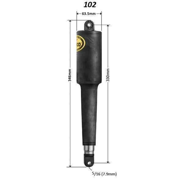 Trim Tab Electric Actuator Series 102
