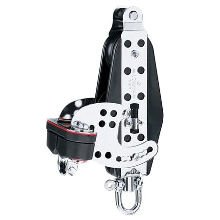 76mm Fiddle Midrange Hexaratchet® Block - Becket, Cam Cleat