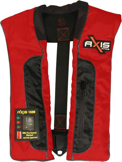 Offshore Pro 150 Mk2 - Manual Inflatabale Lifejacket (PFD) - Red