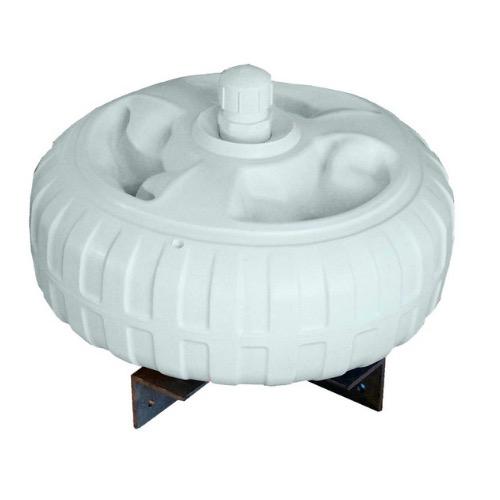 Dock Edge Dock Wheel - 18" White