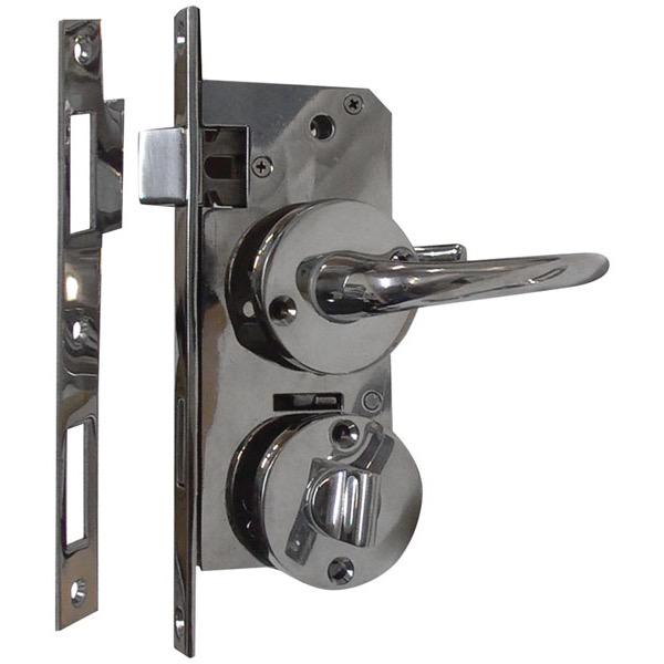 Stainless Steel Door & Lock Set - 25-35mm