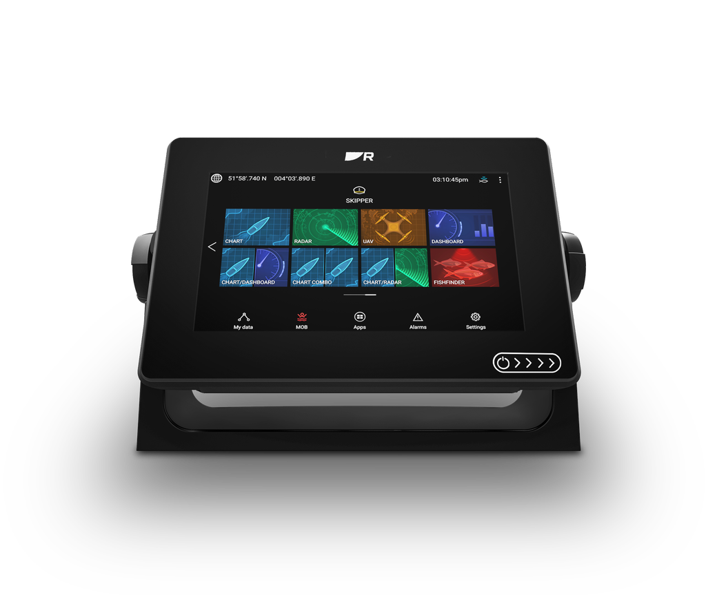 AXIOM+ 7" Multi-function Display with integrated RealVision 3D& 600W Sonar