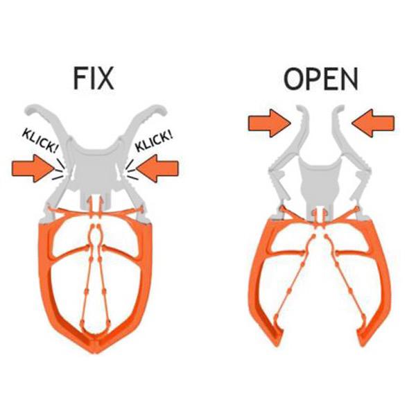 FixClip - White/Orange