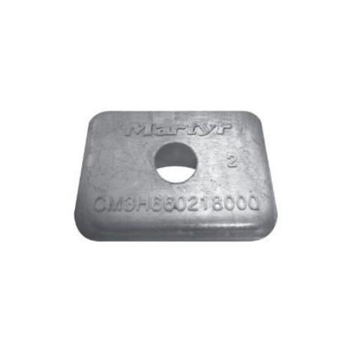 Tohatsu Type Anode Block and Button (Alloy) - Replaces OEM Part No. 3H660 218000A
