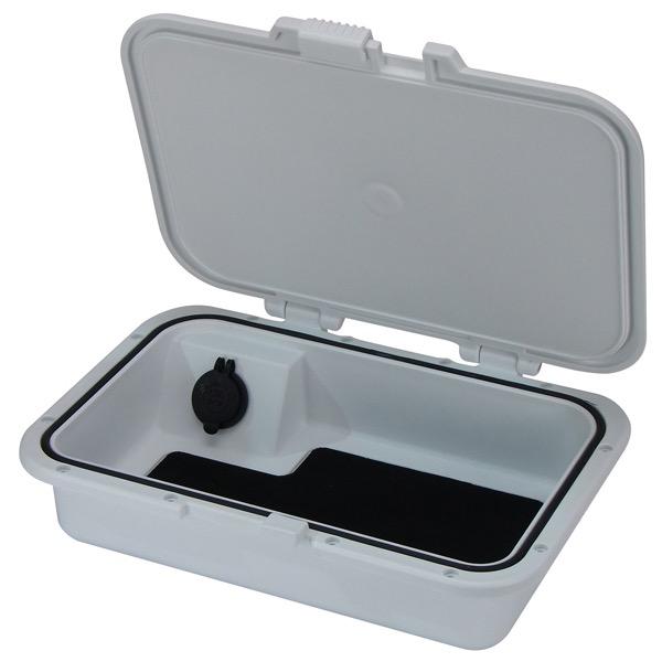 Glove Box with Dual USB - 311(L)mm x 223(W)mm x 81(D)mm