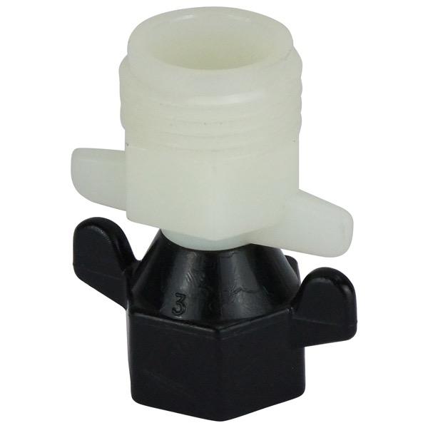 Wing Nut Swivel 3/4" NPT (M) - 1/2" NPT (F)