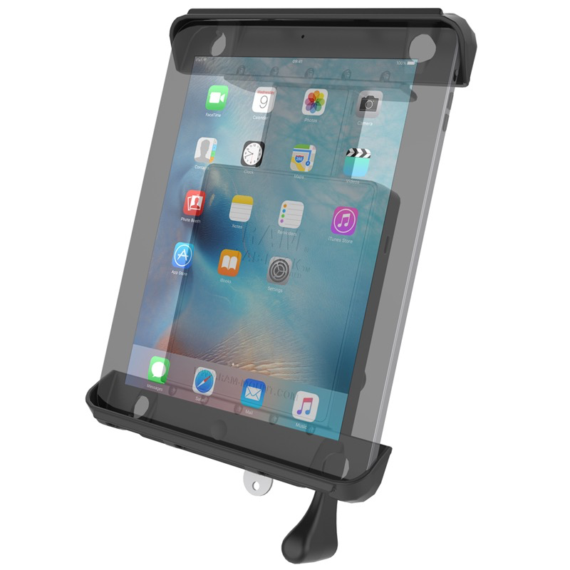 RAM Tab-Lock™ Locking Cradle for the Apple iPad 1-4 WITH OR WITHOUT LIGHT DUTY CASE