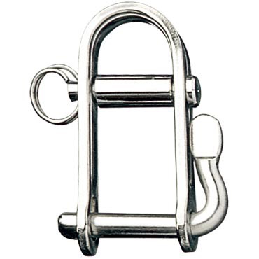 Shackle,Halyard,Pin 1/4”,L:32mm,W:19mm