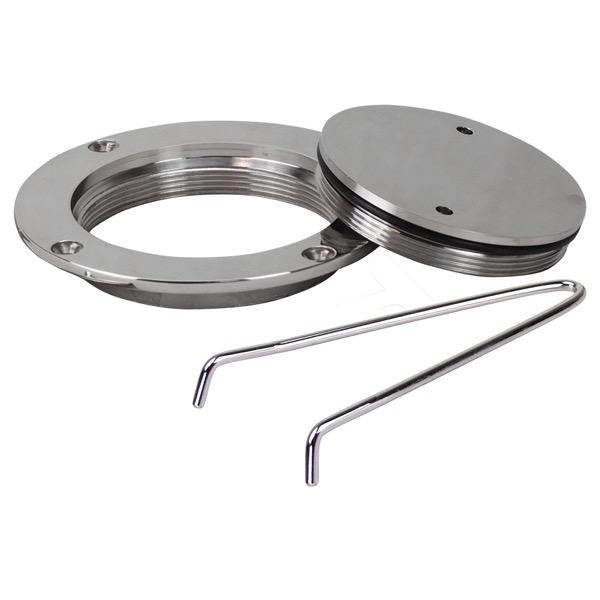 Stainless Steel Deck Plate with Spanner
