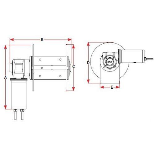 Drum Winch - 316 Stainless Signature Series