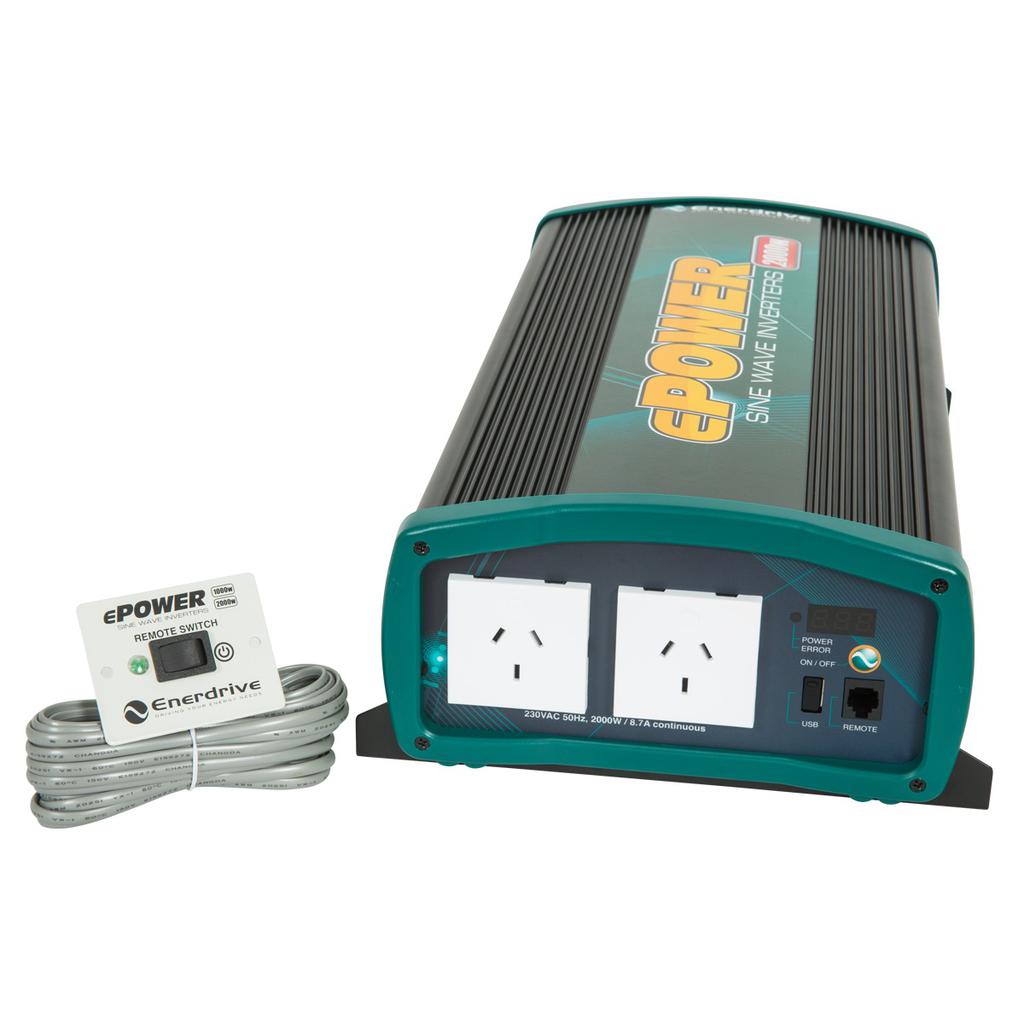 ePOWER 12V True Sine Wave Inverter