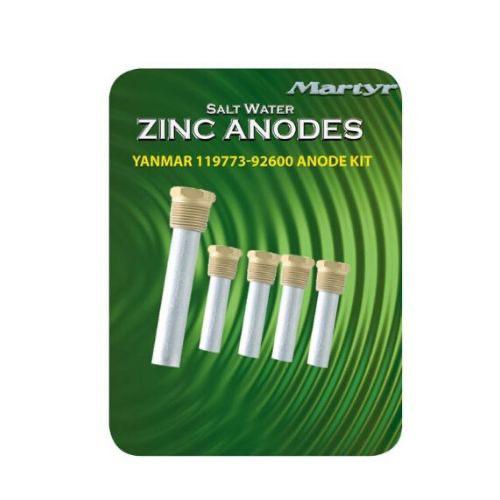 Yanmar Type Anode (Zinc) Kit - 119773-92600