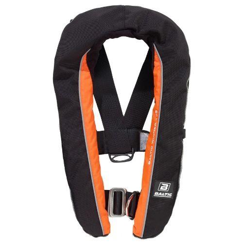Winner 165 - Automatic Inflatable Lifejacket with Harness - Black/Orange