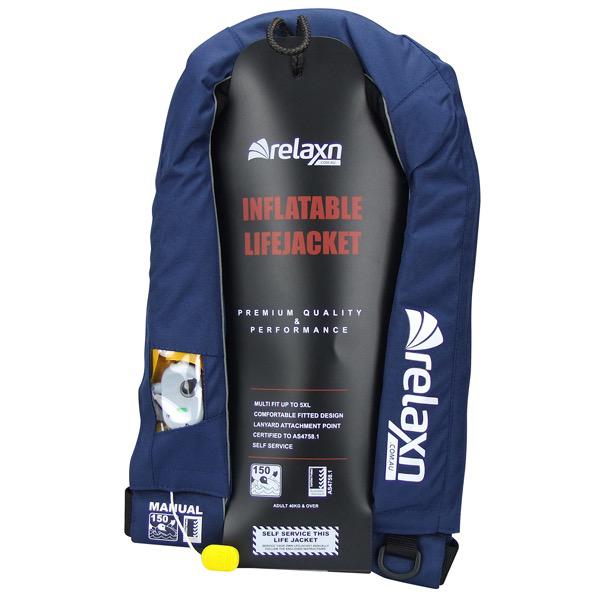 150N Deluxe Manual Inflatable PFD