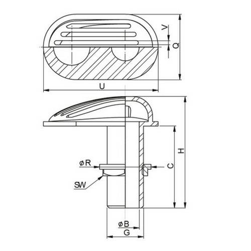 Brass Water Scoop