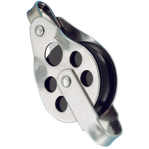 Land-yacht Block (Curved) Sheave Dia 50mm - Single w/ Becket