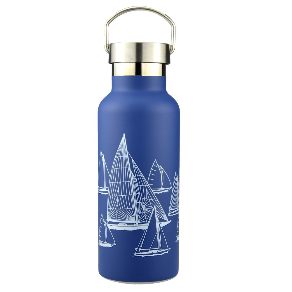 ‘Sail Away’ - 500ml Insulated Hot/Cold Drink Bottle - Double Walled Stainless Steel