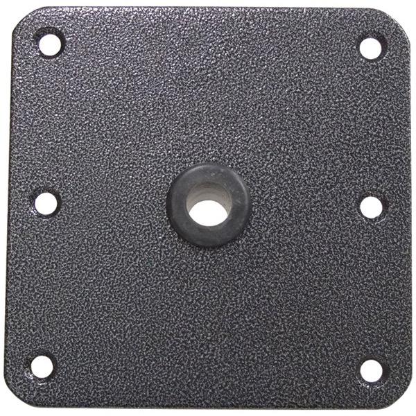 177mm x 177mm (7" x 7") Mild Steel Grey Finish Square Base
