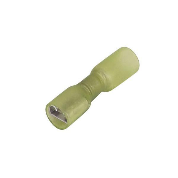 6mm Fully Insulated Female Blade Terminals - 25 Pack