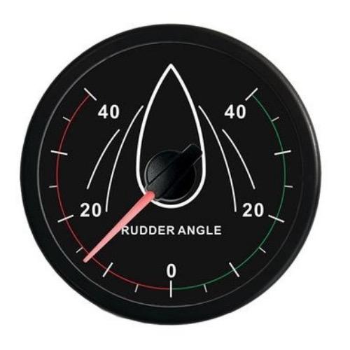 Rudder Indicator - Cut-out Dia: 107mm
