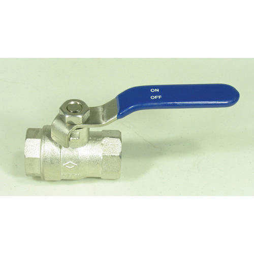 Ball Valve - Chrome Plated Brass