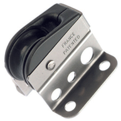 Plain Bearing Single Block Sheave Dia 25mm - Upright Lead Block