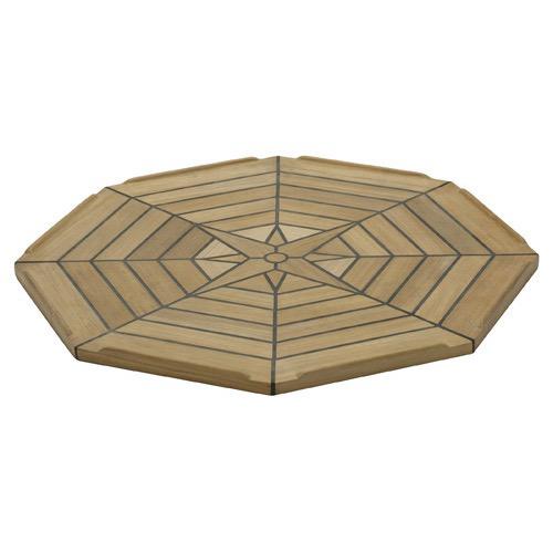 Nautic Star Teak Table Top - Octagonal 550mm dia.