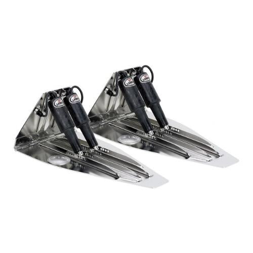 High Performance Trim Tab Kit - 7 Gauge Blades / 12-Volt Dual Actuator