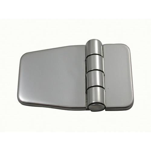 Covered Hinges S/S - Length Flat: 58mm - Width: 40mm - Depth: 9mm