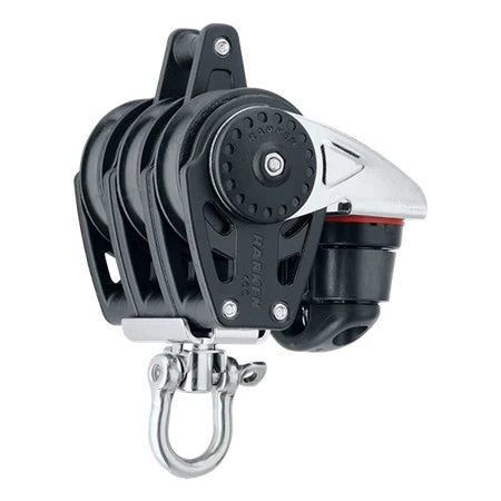 40mm Triple Block - Swivel, Becket, Cam Cleat