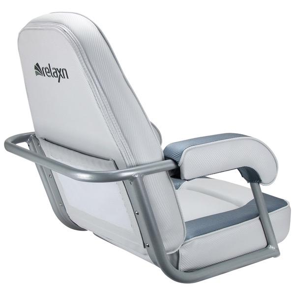 Bluewater Boat Seat  - Dark Grey Carbon/Light Grey