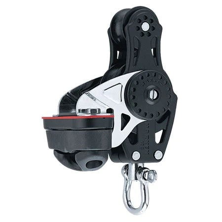 75mm Fiddle Block - Swivel, Cam Cleat