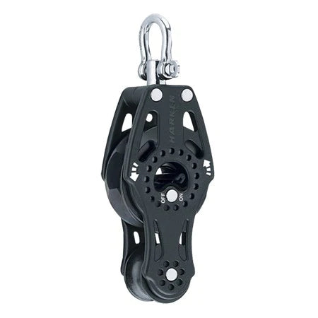 75mm Fiddle Ratchet Block - Swivel