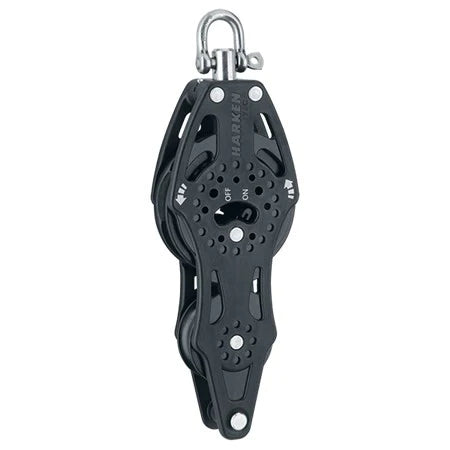 75mm Fiddle Ratchet Block - Swivel, Becket