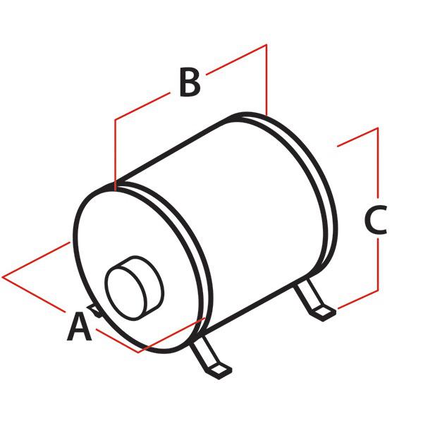 Enamelled Water Heater - Dual Heating