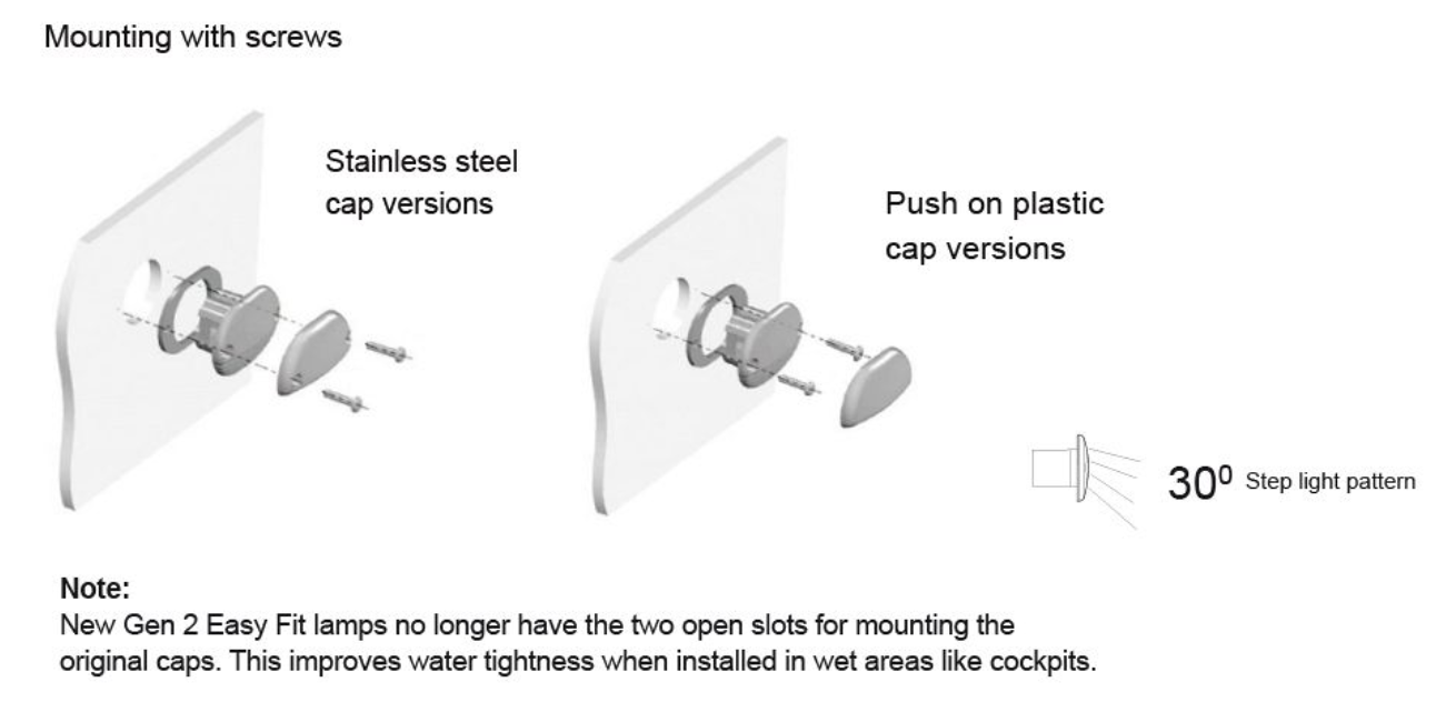 Hella - Easy Fit LED Step Lamps