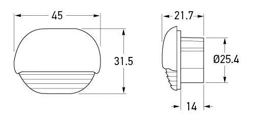 Hella - Easy Fit LED Step Lamps