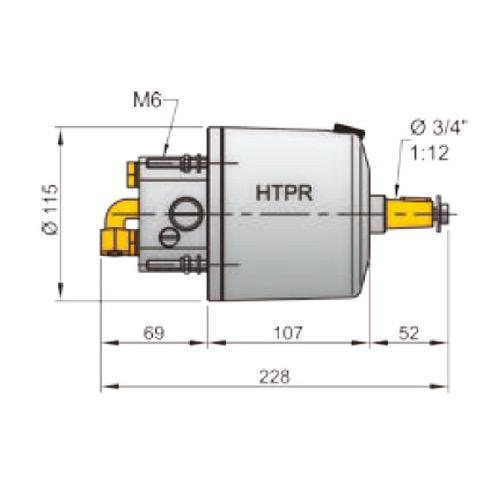 Steering Pump w/ Integral Non Return Valve - Tubing Dia: 10mm