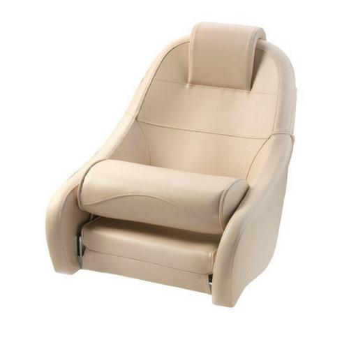 KING Helm seat with flip-up squab with - Cream