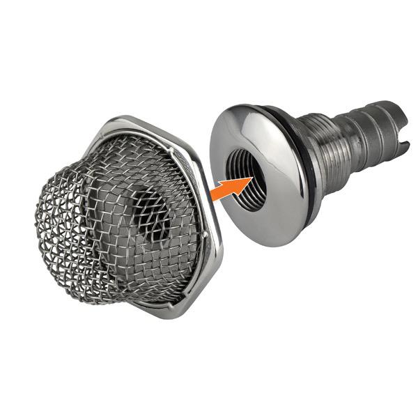 Stainless Steel Mesh Strainer - 20mm Tail