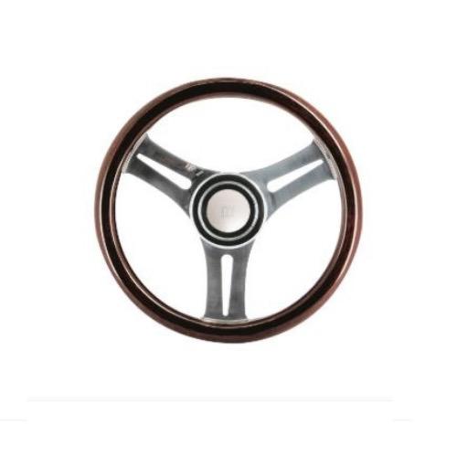 Steering wheel TECTONA - Wood - Dia: 350mm