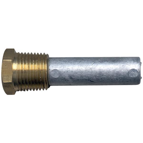 Zinc Anode w/ Brass Plug