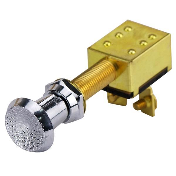 12/24V Push/Pull Switch - 10mm Cut-out Diameter