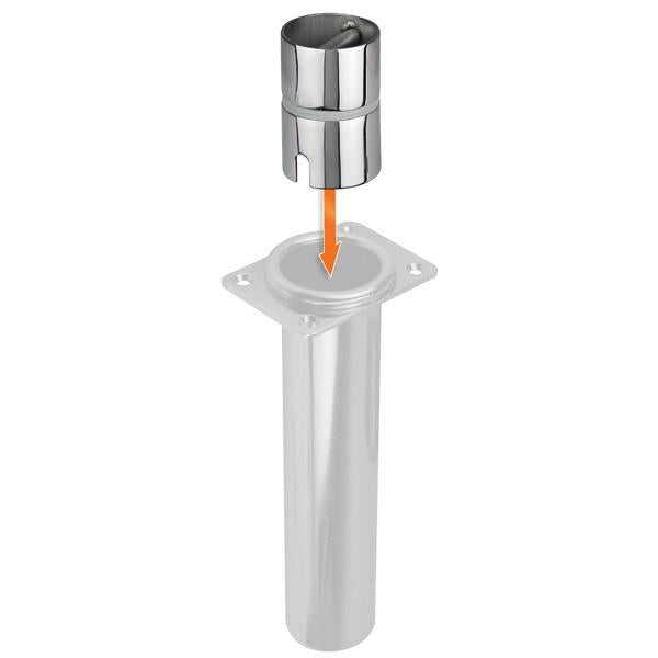 Stainless Steel Rod Holder Swivel Insert Adapter