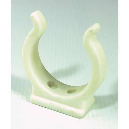 Tube Holder White Nylon - Tube Dia: 45mm - 1 3/4" - Mount Base: 43 x 16mm