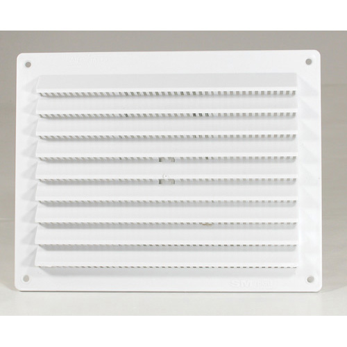 Louvre Vent - Rectangular Plastic with Screen - 200(W) x 1157(H)mm