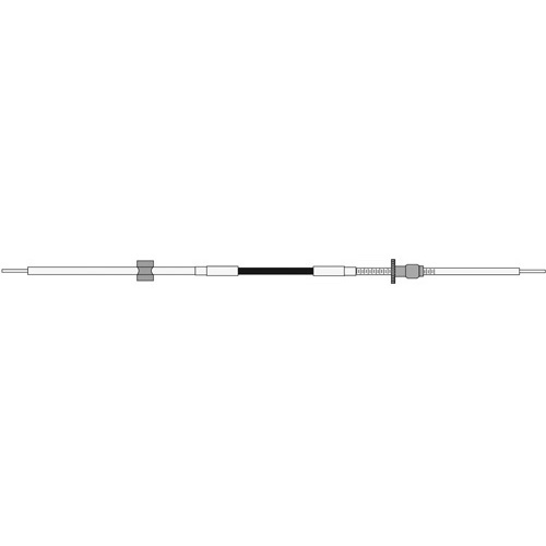 CC170 Evinrude /Johnson 400 Type Control Cable - Pre 1979